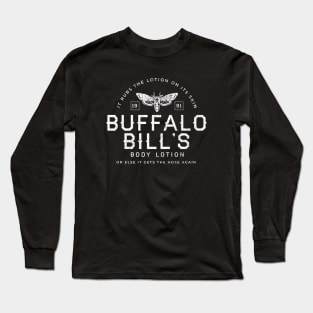 Buffalo Bill's Body Lotion - 1991 - modern vintage logo Long Sleeve T-Shirt